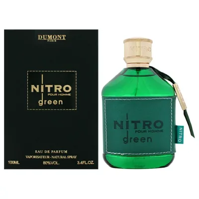 【正規品】【送料無料】 Nitro Green by Dumont for Men - 3.4 oz EDP Spray