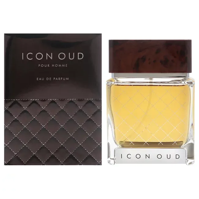 【正規品】【送料無料】 Icon Oud by Flavia for Men - 3.4 oz EDP Spray