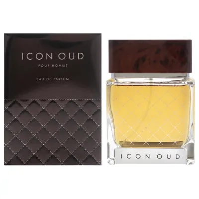 【正規品】【送料無料】 Icon Oud by Flavia for Men - 3.4 oz EDP Spray