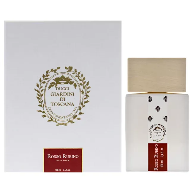 【正規品】【送料無料】 Rosso Rubino by Giardini Di Toscana for Unisex - 3.4 oz EDP Spray