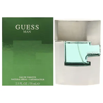 【正規品】【送料無料】 Guess Man by Guess for Men - 2.5 oz EDT Spray