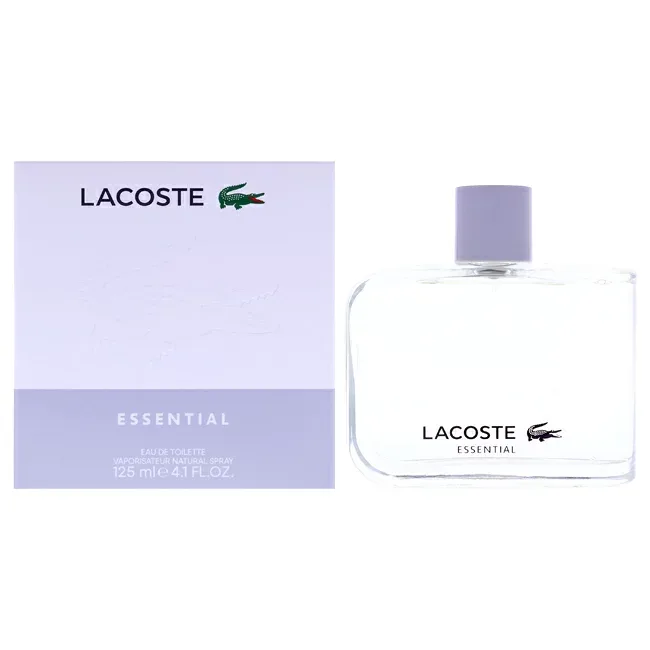【正規品】【送料無料】 Lacoste Essential by Lacoste for Men - 4.1 oz EDT Spray