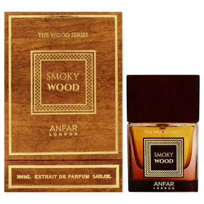 【正規品】【送料無料】 The Wood Series - Smoky Wood by Anfar for Men - 3.4 oz Extrait De Parfum Spray