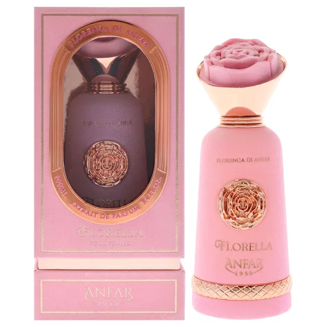【正規品】【送料無料】 Florenca Collection - Florella by Anfar for Women - 3.4 oz Extrait De Parfum Spray