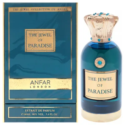 【正規品】【送料無料】 The Jewel Collection - Paradise by Anfar for Unisex - 3.4 oz Extrait De Parfum Spray