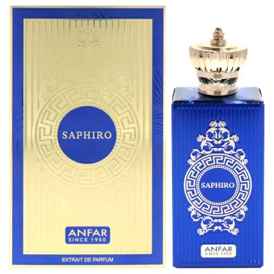 【正規品】【送料無料】 Saphiro by Anfar for Men - 2.04 oz Extrait De Parfum Spray
