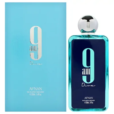 【正規品】【送料無料】 9 AM Dive by Afnan for Unisex - 3.4 oz EDP Spray