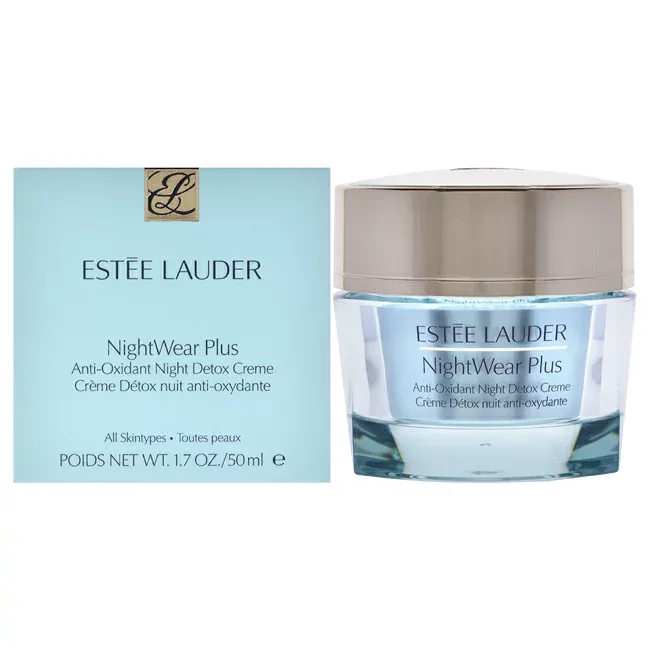 【正規品】【送料無料】 NightWear Plus Anti-Oxidant Night Detox Creme - All Skin Types by Estee Lauder for Women - 1.7 oz Cream