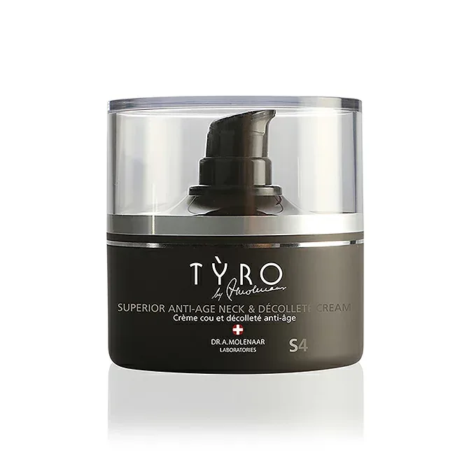 【正規品】【送料無料】 Superior Anti-Age Neck and Decollete Cream by Tyro for Unisex - 1.69 oz Cream