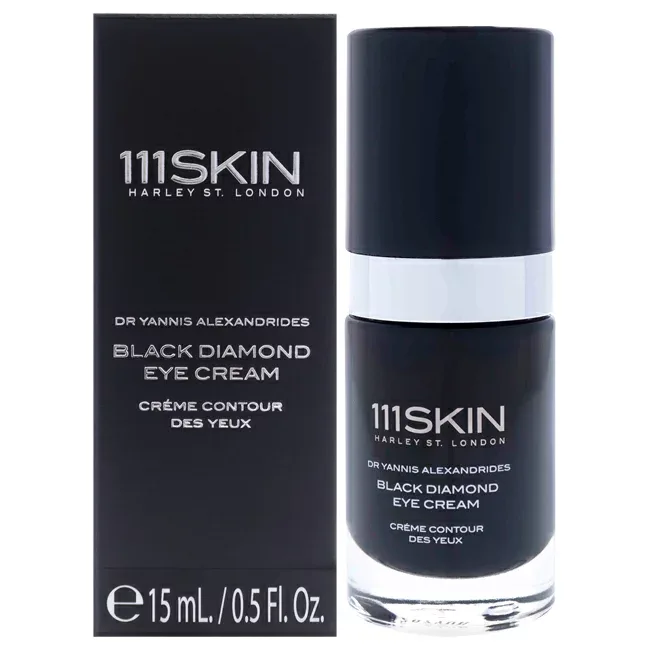 【正規品】【送料無料】 Black Diamond Eye Cream by 111Skin for Unisex - 0.5 oz Cream