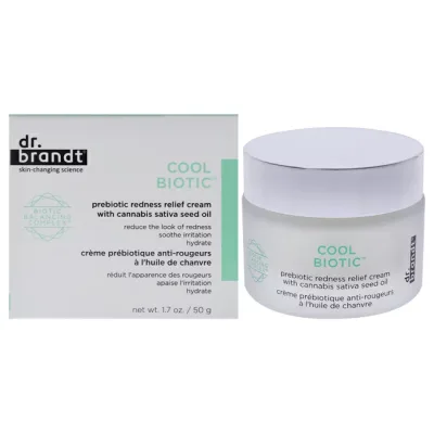 【正規品】【送料無料】 Cool Biotic Prebiotic Redness Relief Cream by Dr. Brandt for Unisex - 1.7 oz Cream