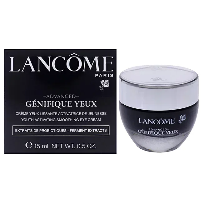 【正規品】【送料無料】 Advanced Genifique Yeux Youth Activating Eye Cream by Lancome for Unisex - 0.5 oz Cream