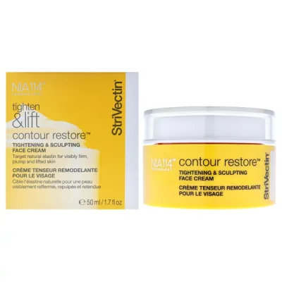 【正規品】【送料無料】 TL Contour Restore Tightening and Sculpting Face Cream by Strivectin for Women - 1.7 oz Cream