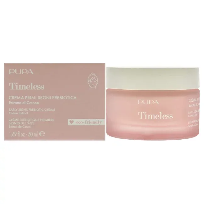 【正規品】【送料無料】 Timeless First Sings Prebiotic Cream by Pupa Milano for Women - 1.69 oz Cream
