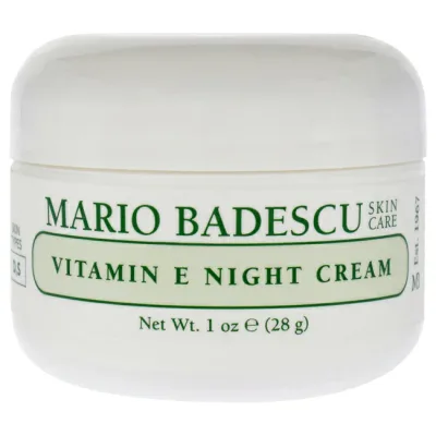 【正規品】【送料無料】 Vitamin E Night Cream by Mario Badescu for Women - 1 oz Cream
