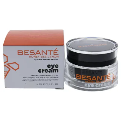 【正規品】【送料無料】 Besante Eye Cream by Susie Hassan for Women - 0.5 oz Cream