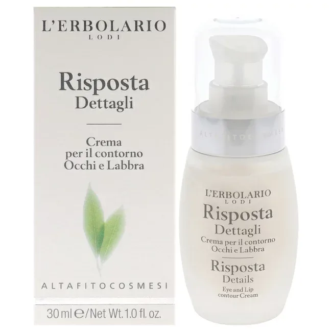 【正規品】【送料無料】 Risposta Details Eye And Lip Contour Cream by LErbolario for Women - 1 oz Cream