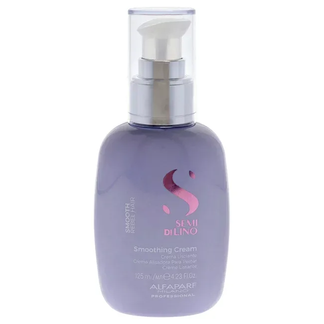 【正規品】【送料無料】 Semi Di Lino Smooth Smoothing Cream by Alfaparf Milano for Unisex - 4.23 oz Cream