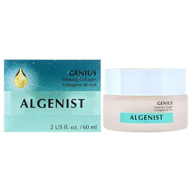 【正規品】【送料無料】 Genius Sleeping Collagen by Algenist for Women - 2 oz Cream