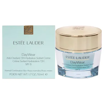 【正規品】【送料無料】 DayWear Anti-Oxidant 72H-Hydration Sorbet Creme SPF 15 by Estee Lauder for Unisex - 1.7 oz Cream
