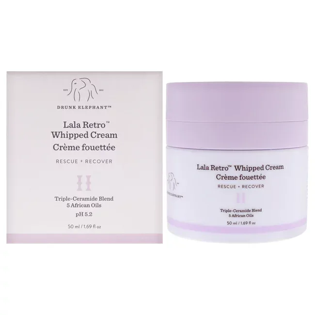 【正規品】【送料無料】 Lala Retro Whipped Cream by Drunk Elephant for Women - 1.69 oz Cream