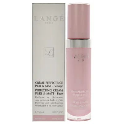 【正規品】【送料無料】 Pure and Matte Perfecting Cream by Lange for Unisex - 1.01 oz Cream