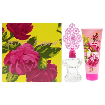 【正規品】【送料無料】 Betsey Johnson by Betsey Johnson for Women - 2 Pc Gift Set 3.4oz EDP Spray, 6.7oz Body Lotion