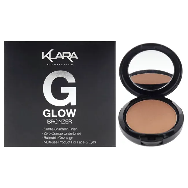 【正規品】【送料無料】 G Glow Bronzer by Klara for Women - 0.49 oz Bronzer