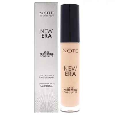 【正規品】【送料無料】 New Era Skin Protecting Concealer - 50 Medium Beige by Note Cosmetique for Women - 0.19 oz Concealer