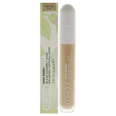 【正規品】【送料無料】 Even Better All-Over Concealer Plus Eraser - WN 04 Bone by Clinique for Women - 0.2 oz Concealer