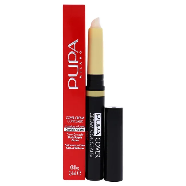 【正規品】【送料無料】 Cover Cream Concealer - 007 Yellow by Pupa Milano for Women - 0.08 oz Concealer