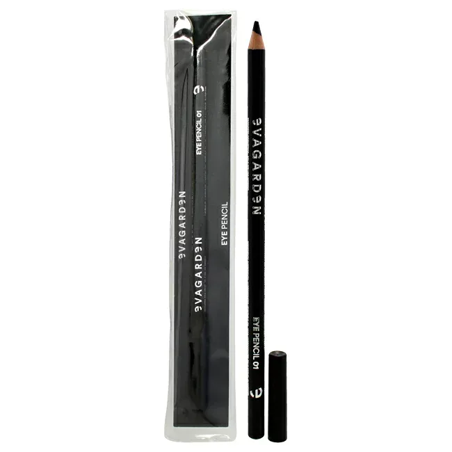 【正規品】【送料無料】 Eye Pencil - 01 Black by Evagarden for Women - 0.1 oz Eye Pencil