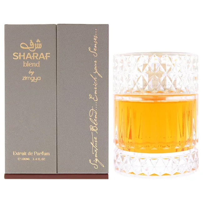 【正規品】【送料無料】 Sharaf Blend by Zimaya for Men - 3.4 oz Extrait De Parfum Spray