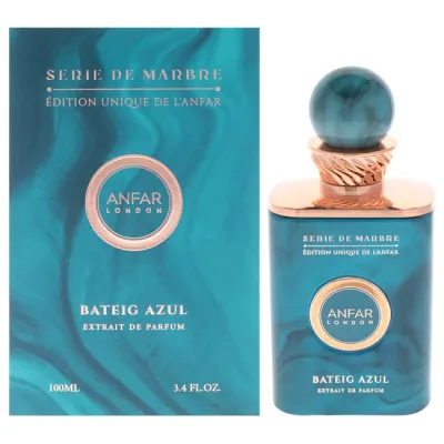 【正規品】【送料無料】 Serie De Marbre Edition - Bateig Azul by Anfar for Unisex - 3.4 oz Extrait De Parfum Spray