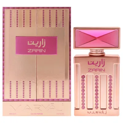 【正規品】【送料無料】 Zarin by Maryaj for Unisex - 3.4 oz EDP Spray