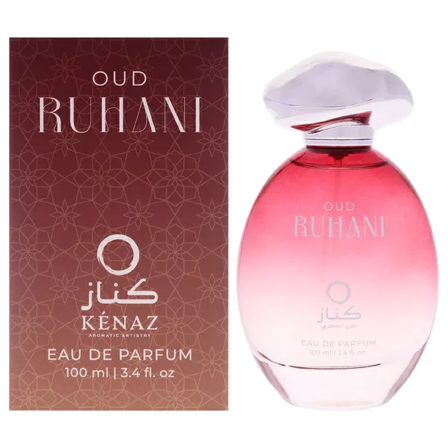 【正規品】【送料無料】 Kenaz Collection - Oud Ruhani by Bellavita for Unisex - 3.4 oz EDP Spray