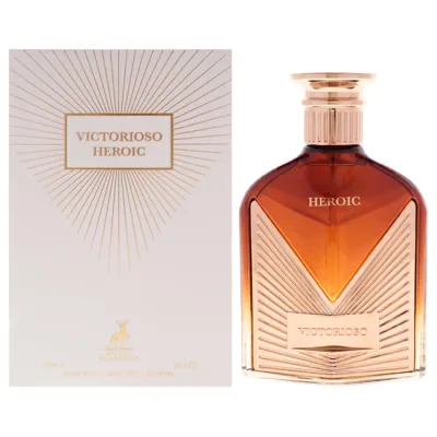 【正規品】【送料無料】 Victorioso - Heroic by Maison Alhambra for Men - 3.4 oz EDP Spray