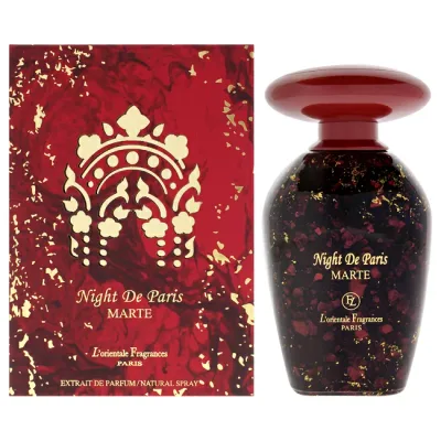 【正規品】【送料無料】 Night De Paris - Marte by LOrientale Fragrances for Unisex - 3.3 oz Extrait De Parfum Spray