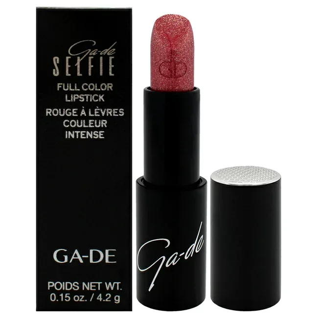 【正規品】【送料無料】 Selfie Full Color Lipstick - 864 Miami by GA-DE for Women - 0.15 oz Lipstick
