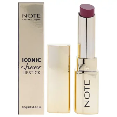【正規品】【送料無料】 Iconic Sheer Lipstick - 210 Alluring by Note Cosmetique for Women - 0.11 oz Lipstick