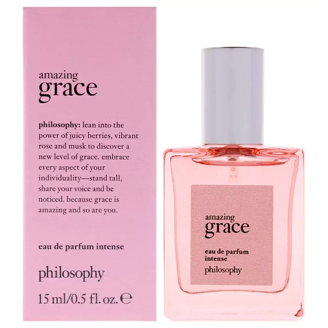 【正規品】【送料無料】 Amazing Grace Intense by Philosophy for Women - 0.5 oz EDP Spray