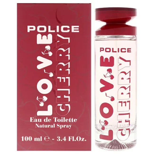 【正規品】【送料無料】 Love Cherry by Police for Women - 3.4 oz EDT Spray