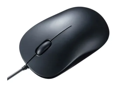 サンワサプライ 有線Type-CブルーLEDマウス MA-BLC194BK