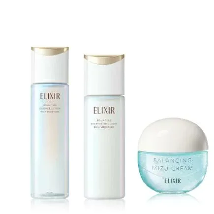 SHISEIDO 資生堂 ELIXIR エリクシール リフトモイスト ローション ba+エマルジョン ba+バランシング みずクリーム