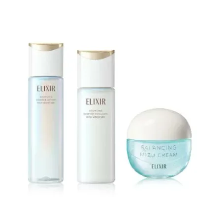 SHISEIDO 資生堂 ELIXIR エリクシール リフトモイスト ローション ba+エマルジョン ba+バランシング みずクリーム