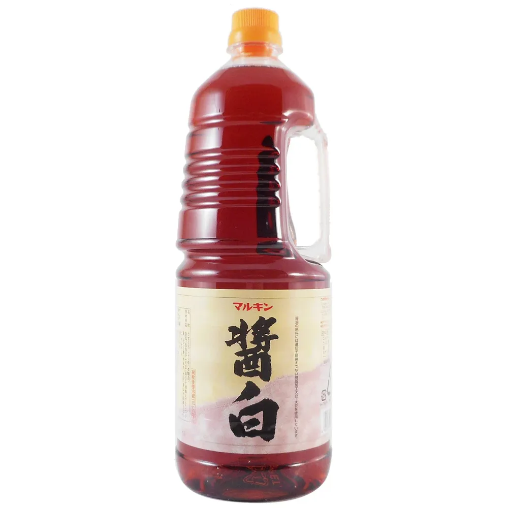 マルキン 醤白(しょうはく)しょうゆ 1.8L 6本 ハンディーボトル 香川県 盛田株式会社 しょうゆ コンビニ受取対応商品 ケース販売 お歳暮 プレゼント