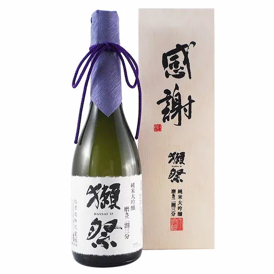 【特別送料実施中】 獺祭 だっさい 純米大吟醸 磨き二割三分 「感謝」木箱入り 720ml 山口県 獺祭 日本酒 23 【正規販売店】 お酒 敬老の日 プレゼント