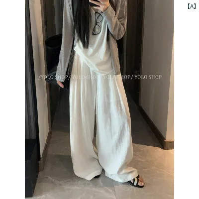 パンツ レディース ズボン ワイドパンツ 亜麻 リネン 混紡 ロング丈 ゆったり 大きいサイズ 体型カバー 着痩せ ボトムス ハイウエスト カジュアル 無地 シンプル ナチュラル 通勤用 普段使い 部屋着 涼しい 吸湿速乾 通気性 柔らかい 落ち感 動き