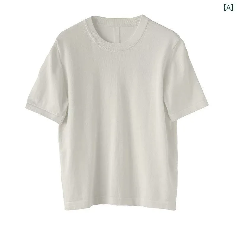 Tシャツ レディース 半袖 トップス カットソー 無地 春夏 ゆったり 大きいサイズ 体型カバー 綿 コットン 100% 丸首 クルーネック シンプル ベーシック 着痩せ 細見え 二の腕カバー お腹周り 伸縮性 着回し 普段使い デイリー 通勤 通学 カ