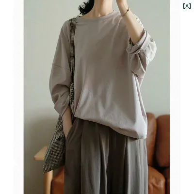 トップス レディース 半袖 Tシャツ 春夏 ゆったり カットソー 大きいサイズ 体型カバー 着痩せ 伸縮性 通気性 カジュアル きれいめ 普段使い 無地 シンプル クルーネック おしゃれ 涼しい 快適 軽量 薄手 再生繊維 二の腕カバー 通勤用 ラッキー